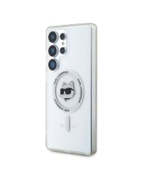Karl Lagerfeld IML Choupette Head MagSafe Case Защитный чехол для Samsung Galaxy S25 Ultra / прозрачный