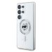 Karl Lagerfeld IML Choupette Head MagSafe Case Защитный чехол для Samsung Galaxy S25 Ultra / прозрачный