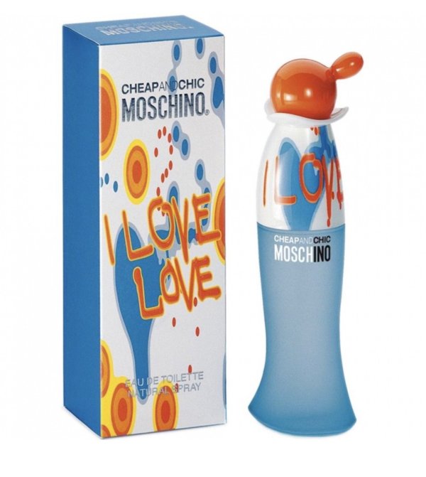 Обложка книги «Moschino I Love Love Парфюм EDT 50ml»