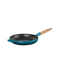 Le Creuset Чугунная сковорода с деревянной ручкой Ø28см