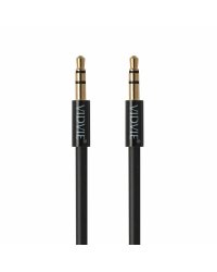 Vidvie AL1105W Премиум AUX провод 3.5 mm -> 3.5 mm 1.5 m Черный