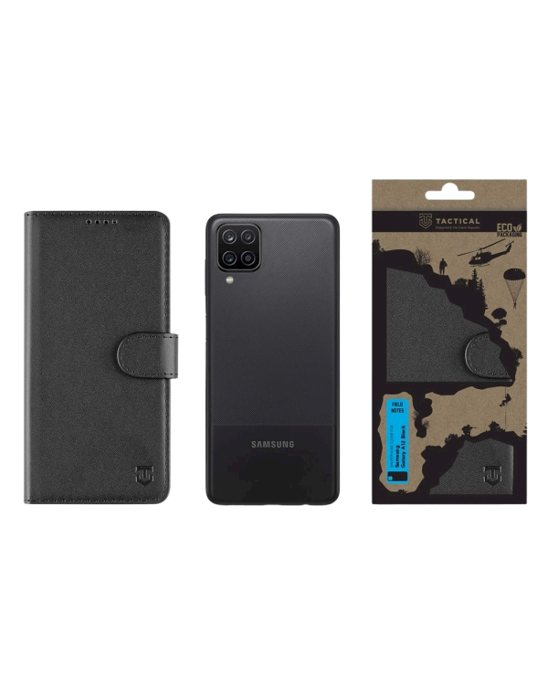 Tactical Field Notes Защитный чехол для Samsung Galaxy A12 / чёрный