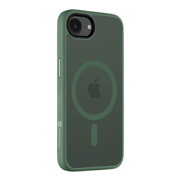 Обложка книги «Tactical MagForce Hyperstealth Cover Защитный чехол для iPhone 16e / лесной зелёный»