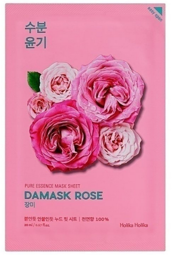 Holika Holika Pure Essence Тканевая Маска Для Лица Damask Rose 23 g