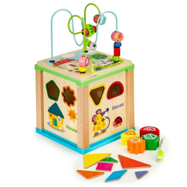 Обложка книги «EcoToys 5в1 Сортировщик и лабиринты»