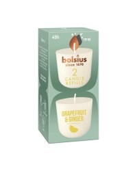 Bolsius CleanLight Сменные Свечи 2шт Grapefruit&Ginger