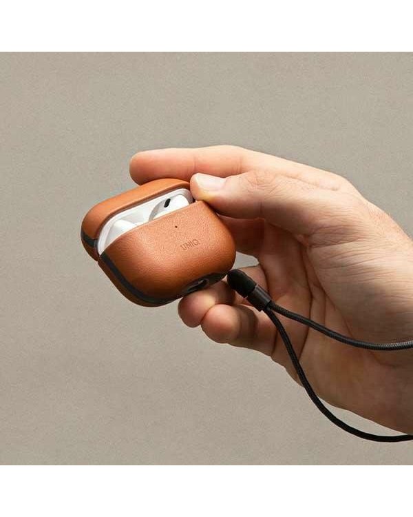 UNIQ Terra Genuine Leather Case Защитный чехол для Apple AirPods Pro 2 gen.