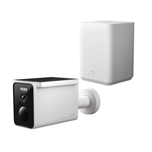 Обложка книги «Xiaomi Solar Outdoor Camera BW400 Pro Set Камера видеонаблюдения с солнечной панелью IP66 / 10000mAh / 1440p (BHR7747GL)»