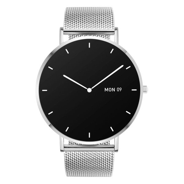 Garett Smartwatch Verona Silver Steel Умные часы AMOLED / Bluetooth / IP67 / GPS / SMS