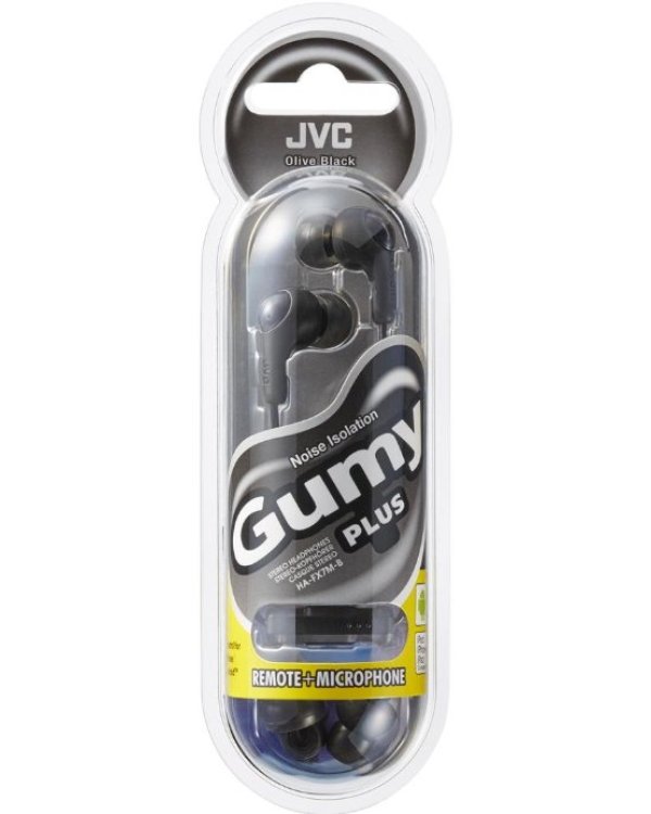 JVC HA-FX7M-B-E Gymy Plus наушники с пультом и микрофоном