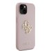 Guess PU Grained 4G Metal Logo Case Чехол для Apple iPhone 15