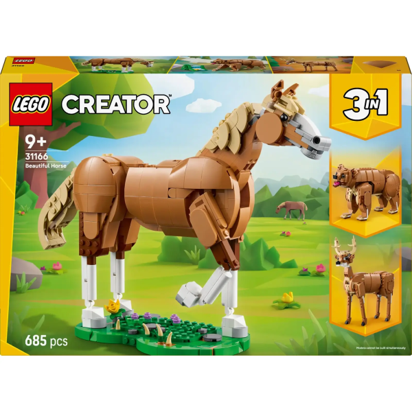 LEGO 31166 Creator 3in1 Magnificent Steed Конструктор
