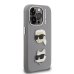 Karl Lagerfeld Grained PU K&CH Heads Case Чехол для Apple iPhone 15 Pro