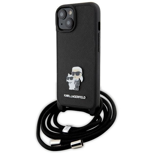 Обложка книги «Karl Lagerfeld KLHCP15SSAKCPSK Чехол для Apple iPhone 15»