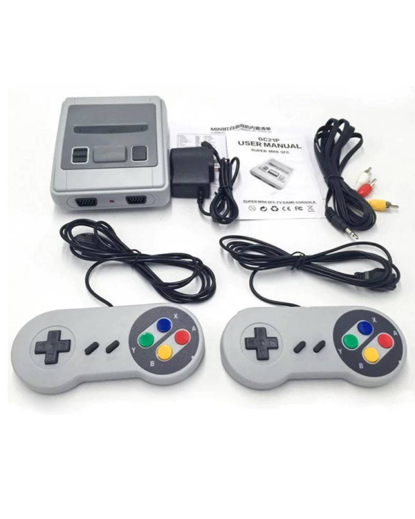 Дополнительное изображение книги «RoGer SFC620-LD Super Mini SFC Игровая консоль / 620 Retro Игры 8-bit / 2x Джойстика»
