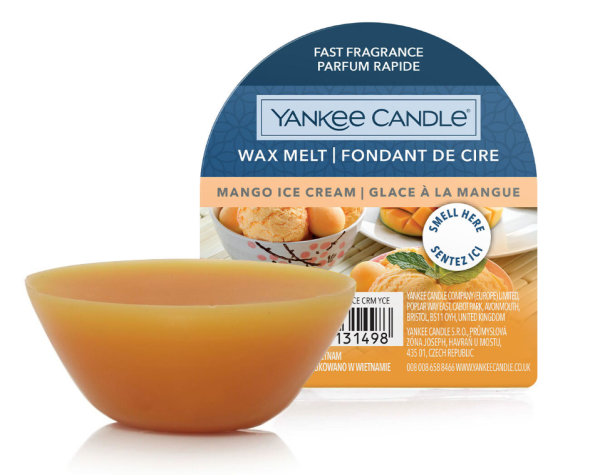Yankee Candle Mango Ice Cream Ароматическая свеча 22 g