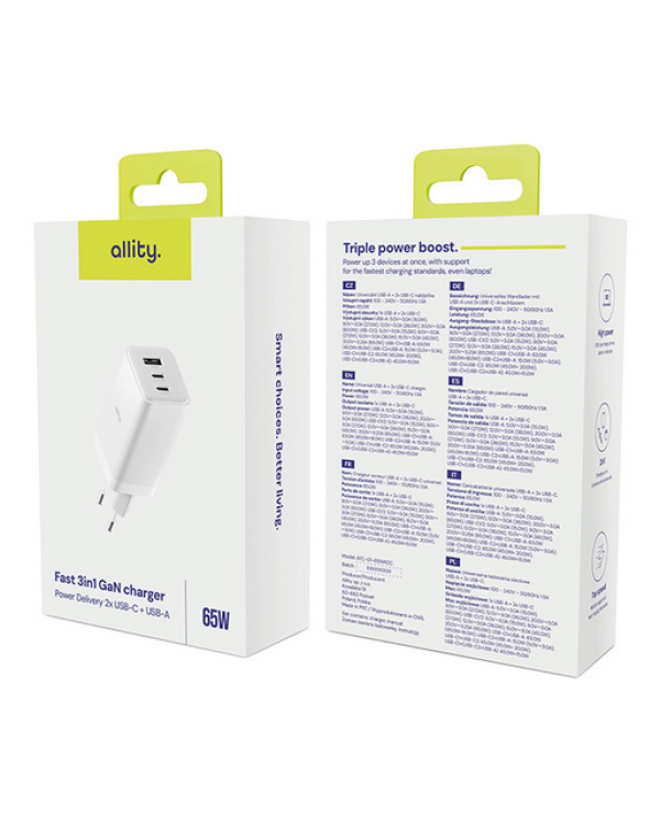 Allity ATC-01-65W Зарядное Устройство