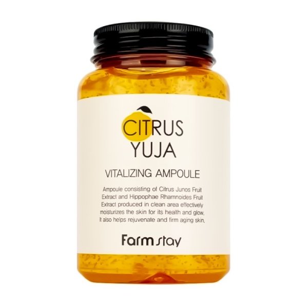 FarmStay Citrus Yuja Vitalizing Ampoule 250 ml Ампула для лица