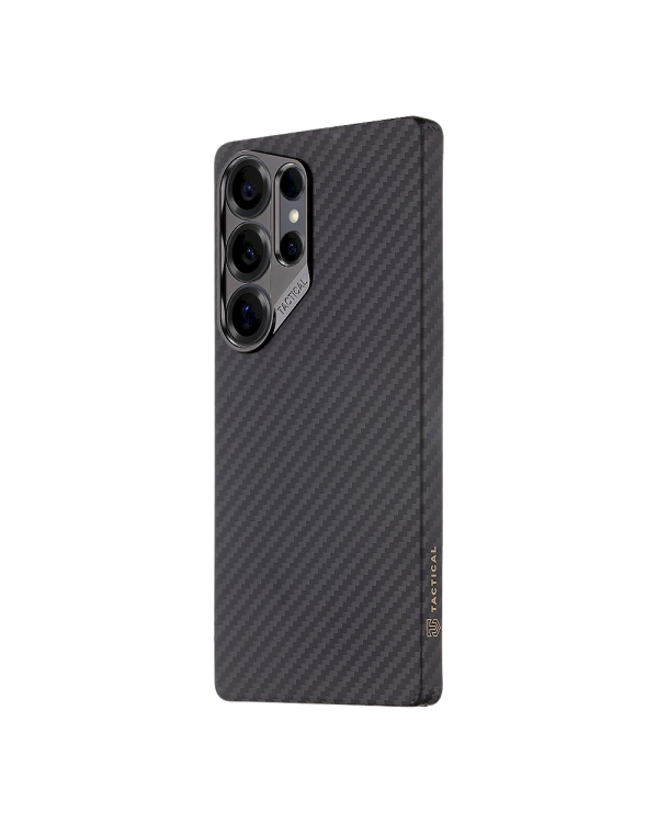 Tactical MagForce Aramid Cover Защитный чехол для Samsung Galaxy S25 Ultra / чёрный
