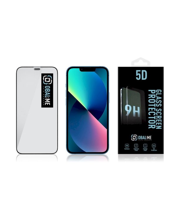 Дополнительное изображение книги «OBAL:ME 5D Glass Screen Protector Защитное стекло для Apple iPhone 12 mini / чёрный»