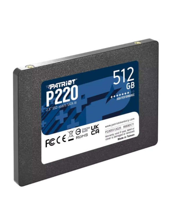 Patriot P220 SSD диск 512GB
