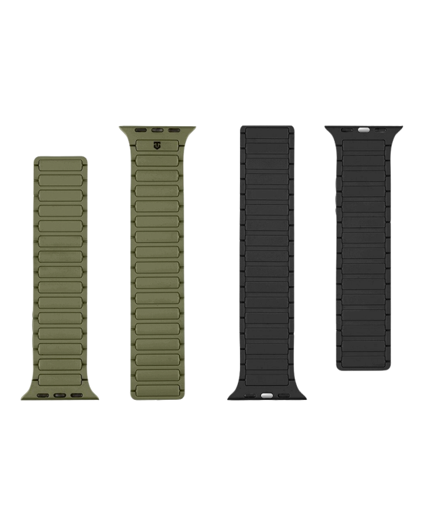 Tactical MagBand Ремешок для часов Apple Watch 42/44/45/46/49 / лесной зелёный