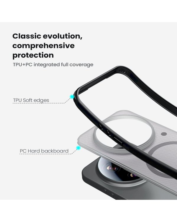 Nillkin Super Frosted PRO Magnetic Back Cover Чехол для Xiaomi 17 Ultra