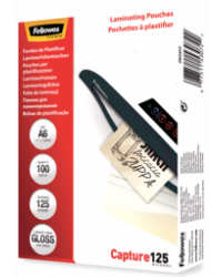 Fellowes A6 Пленки для Ламинирования Глянцевые 125 Микрон (100 шт.)