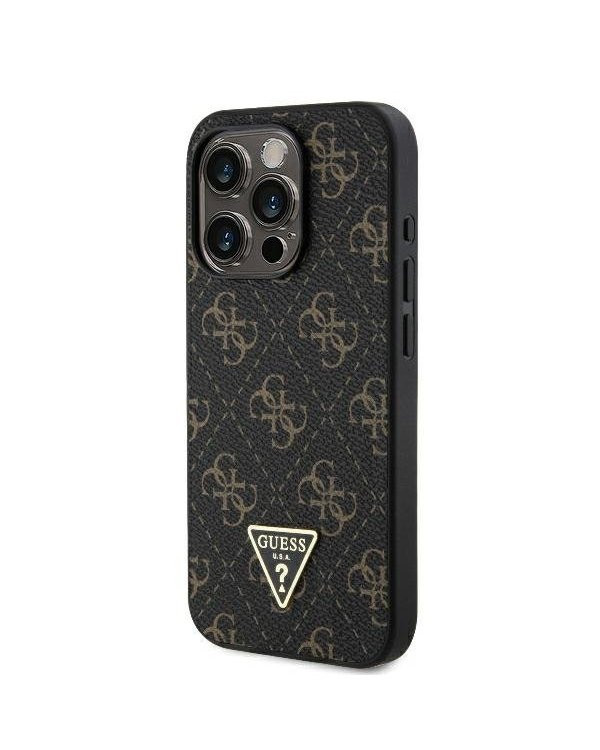 Guess New 4G Triangle Защитный Чехол для Apple iPhone 16 Pro Max