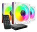 Mars Gaming MF3DPROKITW ARGB 120mm Комплект кулеров для компьютера с дистанционным управлением