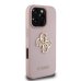 Guess PU Grained 4G Metal Logo Чехол для Apple iPhone 16 Pro Max