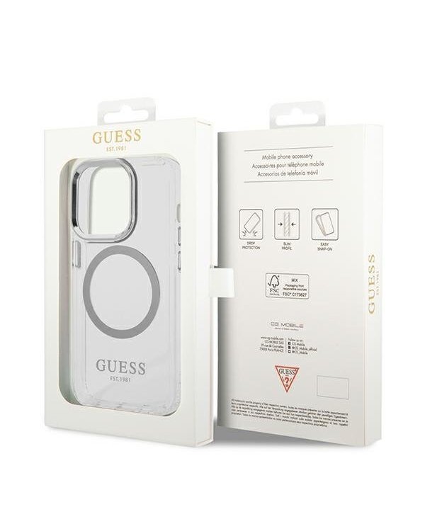 Guess GUHMP14XHTRMS Чехол для Apple iPhone 14 Pro Max