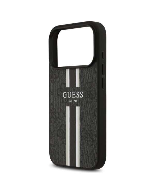 Guess 4G Printed Stripes MagSafe Case Чехол для Apple iPhone 17 Pro