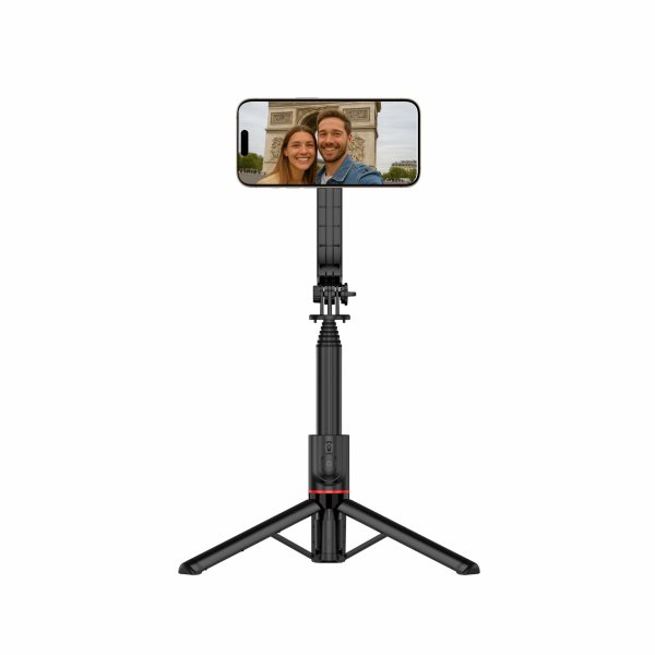 Swissten Bluetooth Cелфи Stick Tripod (compatible with MagSafe) Swissten Bluetooth Cелфи Stick Tripod (compatible with MagSafe)