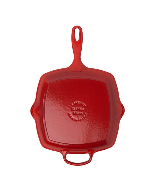 Le Creuset Чугунная сковорода-гриль квадратная 26x26 см