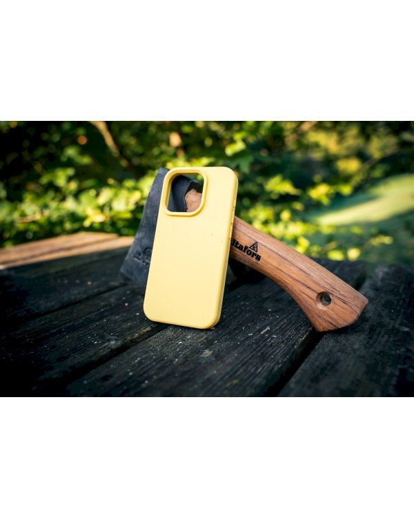 Tactical MagForce Velvet Smoothie Cover Защитный чехол для Apple iPhone 15 Pro / банановый