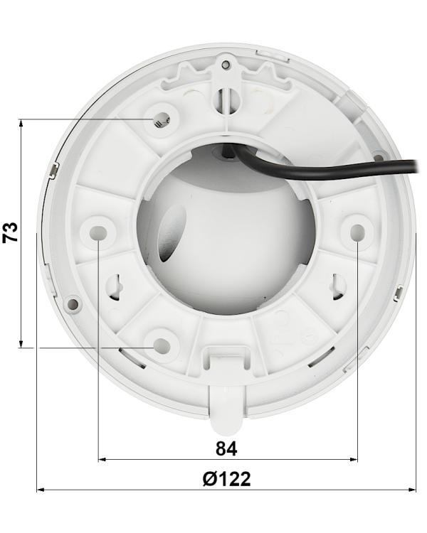 Dahua HD-CVI Видеокамера HDW2241TLMQP-A 3.6 mm 4MP