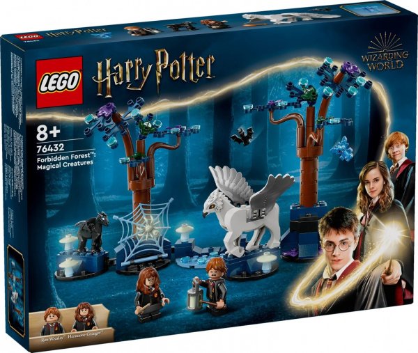 Обложка книги «LEGO Harry Potter 76432 Forbidden Forest: Magical creatures Конструктор»