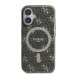 Guess IML 4G Background MagSafe Защитный Чехол для Apple iPhone 16 Plus