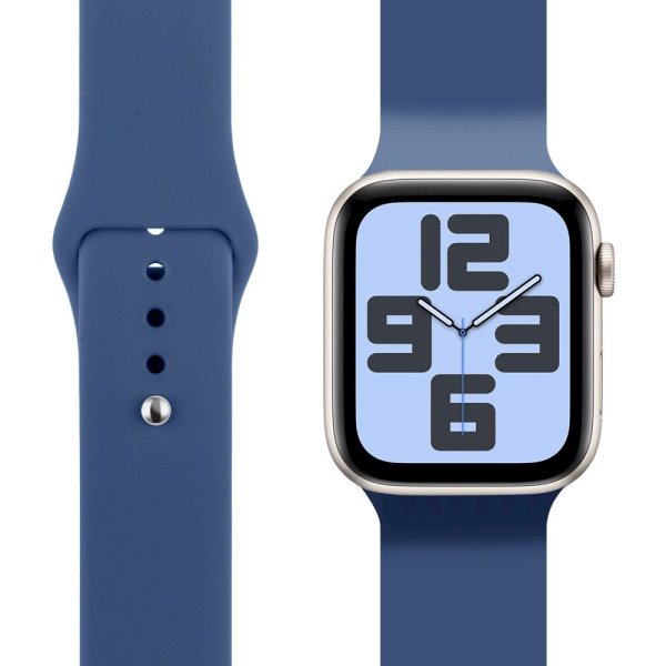 OBAL:ME Silicone Strap Ремешок для часов Apple Watch 42-49mm M-L / синий