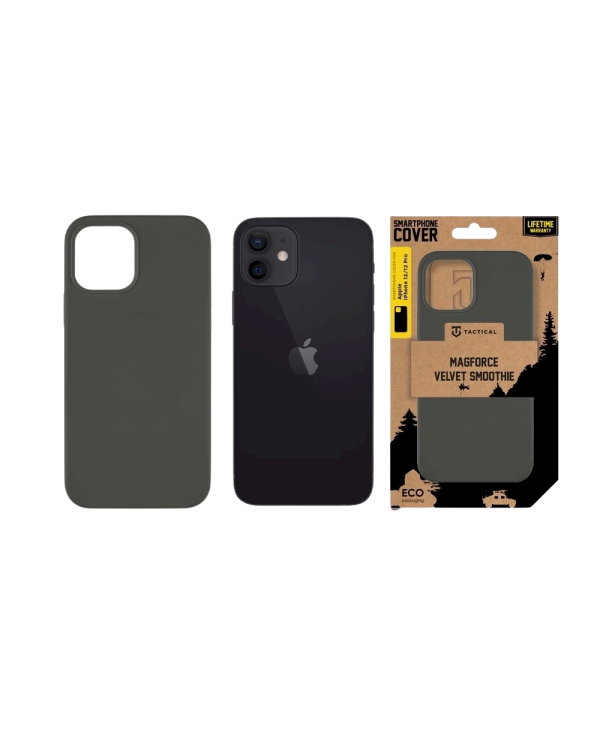 Tactical MagForce Velvet Smoothie Cover Защитный чехол для Apple iPhone 12/12 Pro / базука