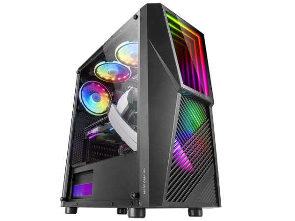 Mars Gaming MC777 Компьютерный корпус ATX / 2x FRGB FAN / RGB 17x