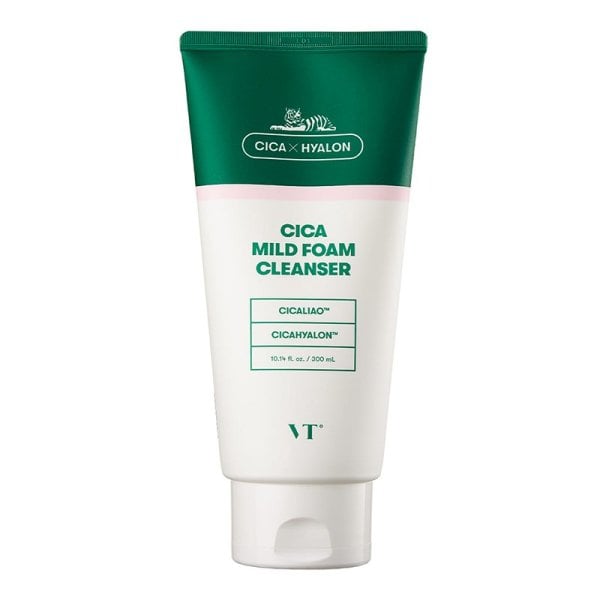 VT COSMETICS Cica Mild Foam Cleanser 300 ml Пенка для умывания