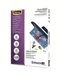 Fellowes 80мкм Пленки для Ламинирования A4 Глянцевые (100 шт.)