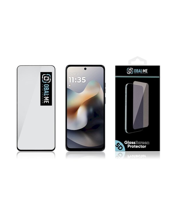 Дополнительное изображение книги «OBAL:ME 5D Glass Screen Protector Защитное стекло для Motorola G56 / чёрный»