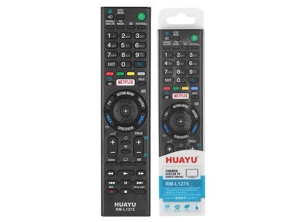 Lamex LXH1275 ТВ пульт Sony LCD NETFLIX 3D RM-L1275