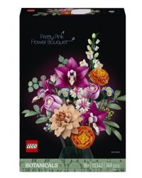 LEGO ICONS 10342 The Botanical Collection - Pretty Pink Flower Bouquet конструктор