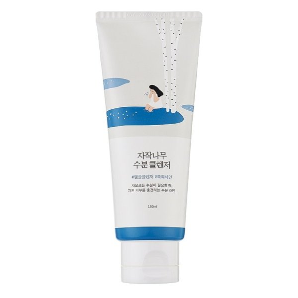 ROUND LAB Birch Juice Moisturizing Cleanser 150 ml Пенка для умывания