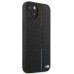BMW Коллекция M BMHCP13MTRTBK Back Case Кожанный Чехол для телефона Apple iPhone 13