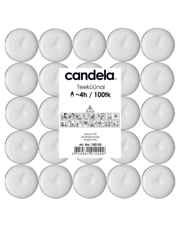 Candela Чайные Свечи 100шт
